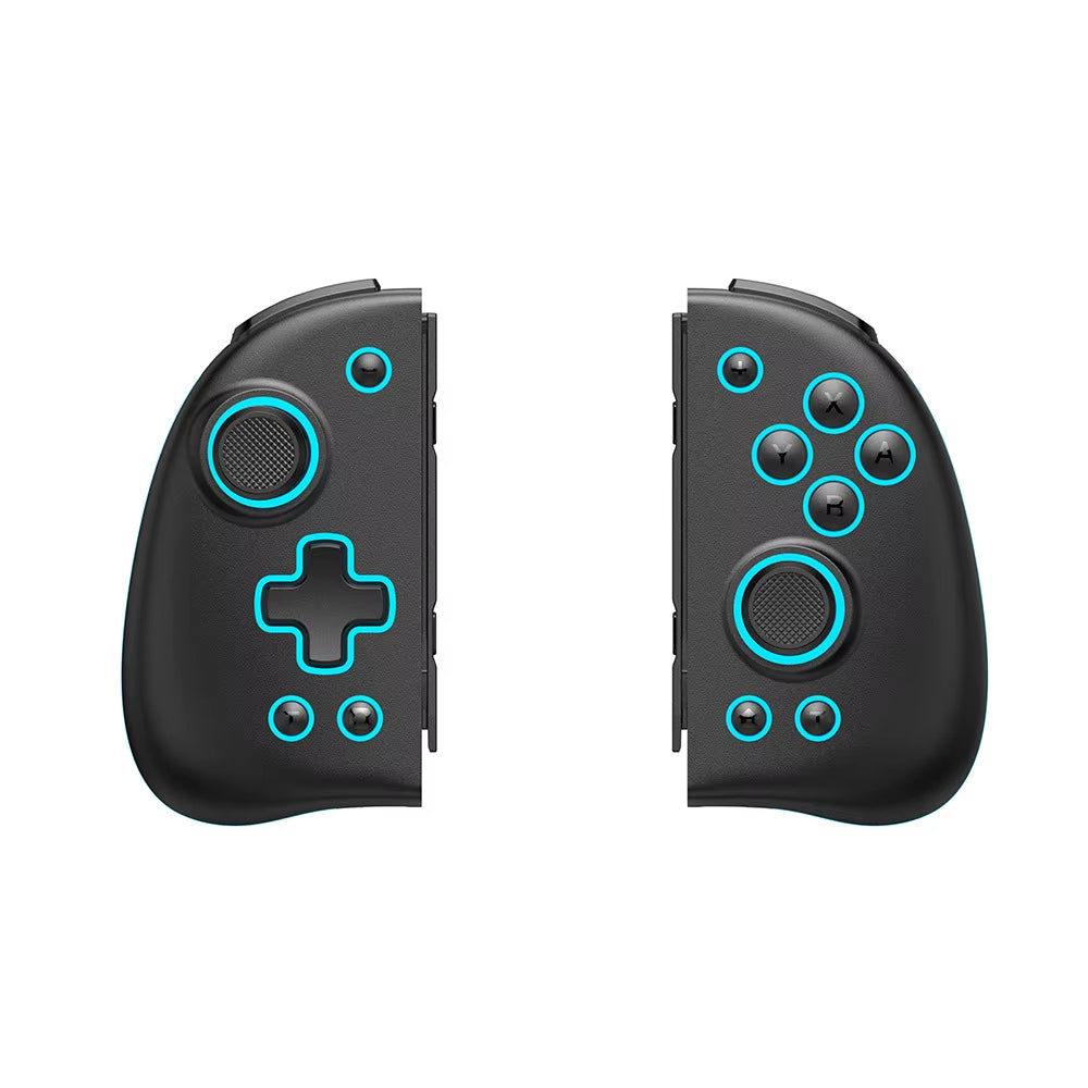 SWITCH Joycon Left and Right Joypad NS Blue-Tooth Joycon Mechanical Key Joypad Game Silicone Controller Mobile Phone Stand